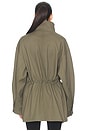 view 4 of 6 Mai Compact Suiting Parka Jacket in Olive
