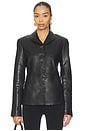 view 1 of 5 Sigrun Leather Jacket in Black