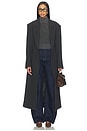 view 2 of 5 Sif Manteco Wool Coat in Dark Grey