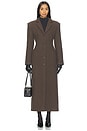 view 1 of 4 x Coco Yaron Manteco Wool Coat in Hickory