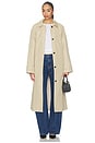 view 1 of 6 x Jasmine Tookes Lena Car Coat in Khaki