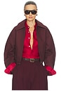 view 2 of 6 BLOUSON KARLIE in Burgundy