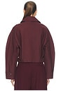 view 4 of 6 BLOUSON KARLIE in Burgundy