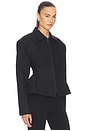view 2 of 5 Lyza Sculpted Jacket in Black