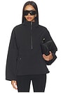 view 1 of 4 Silje Half Zip Parka in Black