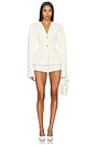 view 5 of 5 Gal Crepe Blazer in Ivory