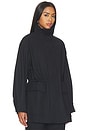 view 4 of 6 Mai Compact Suiting Parka Jacket in Black