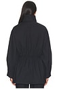 view 5 of 6 Mai Compact Suiting Parka Jacket in Black