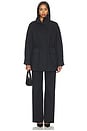 view 6 of 6 Mai Compact Suiting Parka Jacket in Black