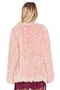 view 4 of 5 Jeni Lamb Fur Jacket in Blush