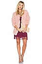 view 5 of 5 Jeni Lamb Fur Jacket in Blush