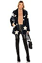 view 1 of 4 Althea Faux Fur Coat in Cosmic