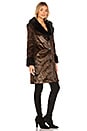 view 3 of 4 x REVOLVE Emmie Faux Fur Coat in Dark Cheetah & Black