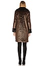 view 4 of 4 x REVOLVE Emmie Faux Fur Coat in Dark Cheetah & Black