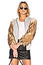 view 1 of 4 x REVOLVE Elliot Faux Fur Hoodie Jacket in Siverian