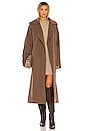 view 1 of 4 The Jacintha Coat in Brown