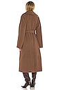 view 4 of 4 The Jacintha Coat in Brown