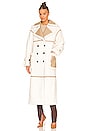 view 2 of 4 EZRA 코트 in Ivory
