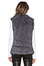 view 4 of 5 GILET SARAH in Charcoal