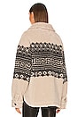 view 4 of 5 BLOUSON ALAYIA in Alma Ecru Geo