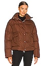 view 2 of 5 BLOUSON EVERETTE in Chocolate Brown