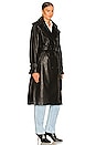 view 3 of 4 Oliver Trench Coat in Black