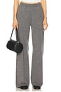 view 1 of 6 Hansen Wool Cashmere Pant in Dark Heather Grey