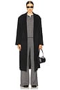 view 5 of 6 Hansen Wool Cashmere Pant in Dark Heather Grey