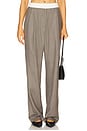 view 1 of 6 Auri Trouser in Melange Gray