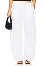 view 1 of 6 PANTALON LANA in White
