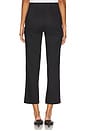 view 4 of 7 Iyla Crop Flare Pant in Black