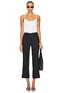 view 5 of 7 Iyla Crop Flare Pant in Black