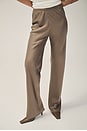 view 2 of 8 x Coco Loretta Silk Bias Pant in Mushroom