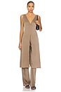view 5 of 7 x Coco Loretta Silk Bias Pant in Mushroom
