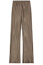 view 7 of 8 x Coco Loretta Silk Bias Pant in Mushroom