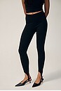 view 2 of 7 Deelia Knit Stirrup Legging in Black