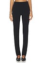 view 2 of 7 Aashna Zip Pant in Black
