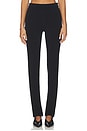 view 3 of 7 Aashna Zip Pant in Black