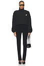 view 6 of 7 Aashna Zip Pant in Black
