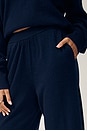 view 4 of 7 Hansen Wool Cashmere Pant in Navy