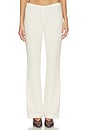 view 1 of 7 x Coco Auda Polished Crepe Pant in Ivory