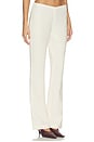 view 2 of 7 x Coco Auda Polished Crepe Pant in Ivory