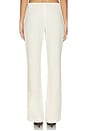 view 4 of 7 x Coco Auda Polished Crepe Pant in Ivory