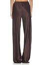 view 4 of 6 PANTALON LORETTA in Chocolate Brown
