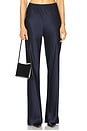 view 1 of 6 Loretta Silk Pants in Navy