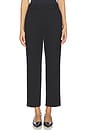 view 1 of 7 x Jasmine Tookes Jodi Classic Suiting Cropped Pant in Black