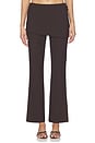 view 1 of 7 x Jasmine Tookes Dana Apron Pant in Espresso