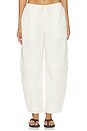 view 1 of 7 PANTALÓN LANA in Off White