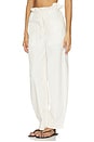 view 3 of 7 PANTALÓN SYRA in Off White