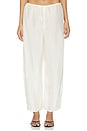 view 1 of 7 PANTALÓN FLEUR in Pearl